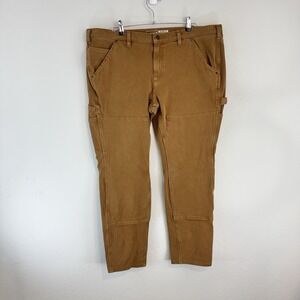Carhartt Relaxed Fit Utility Pants Brown Women 18W Work wear